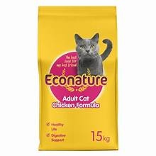 econature dry food for adult cat with chicken