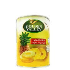 جولدن فالي شرائح اناناس