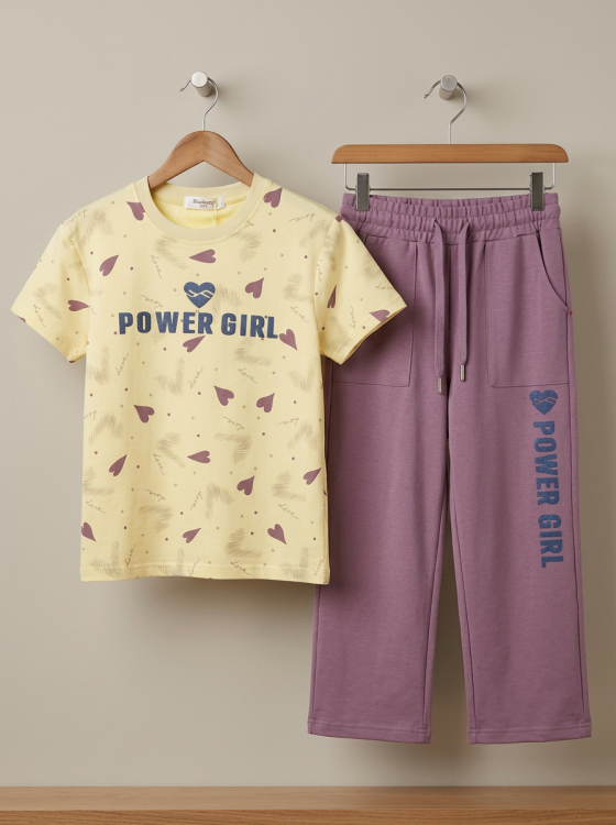 بيجامه بناتي 1562 6y-12y