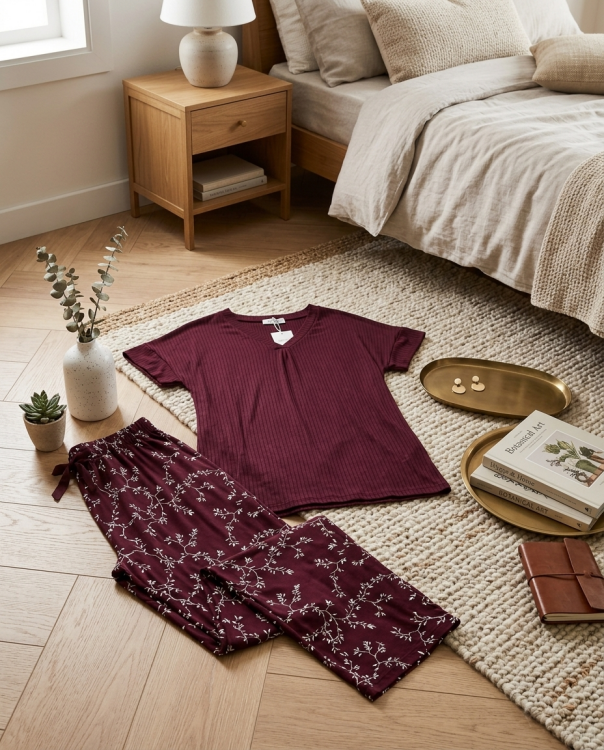 بيجامه قطعتين ستاتي 41056