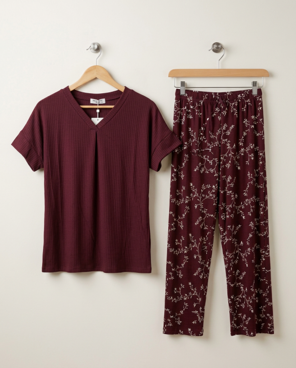 بيجامه قطعتين ستاتي 41056