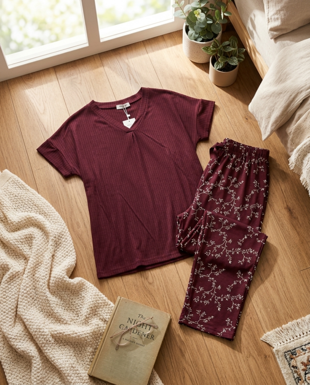 بيجامه قطعتين ستاتي 41056