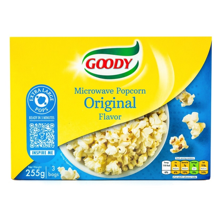 قودي فشار مايكروويف طبيعي، 3 × 85 غ