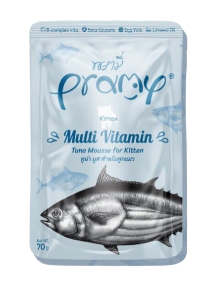 موس التونة متعدد الفيتامينات للقطط الصغيرة