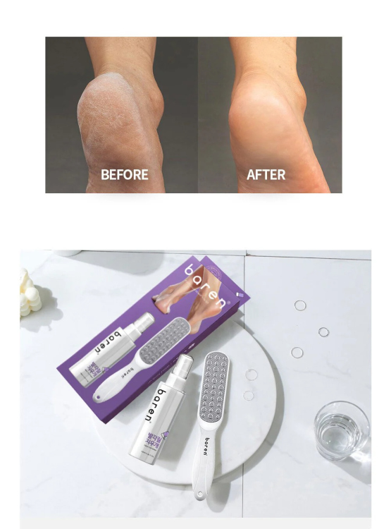 baren - Foot Callus Eraser Home Set 2pcs