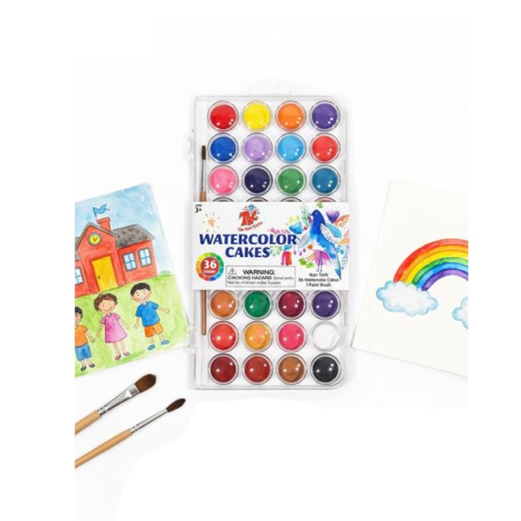 ألوان مائية