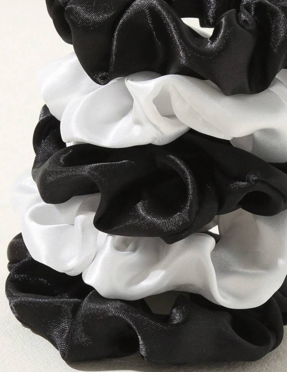Satin scrunchies 8 Pcs 