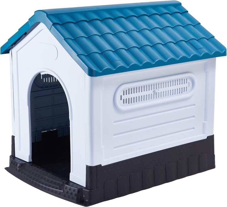 Dog house with iron gate (JPZ-1-112)