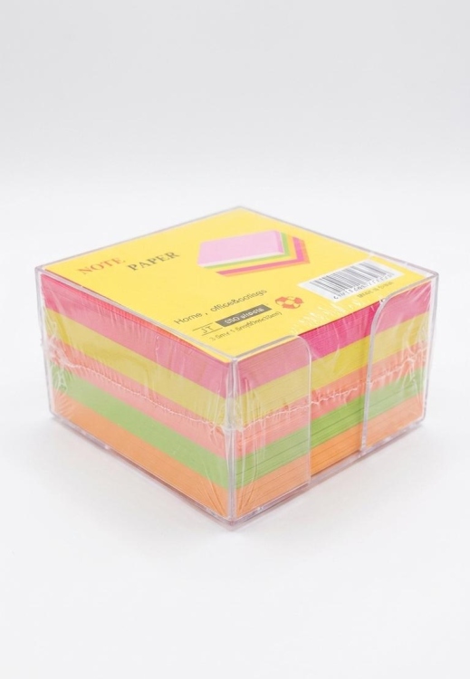 ورق ملاحظات مع قاعدة