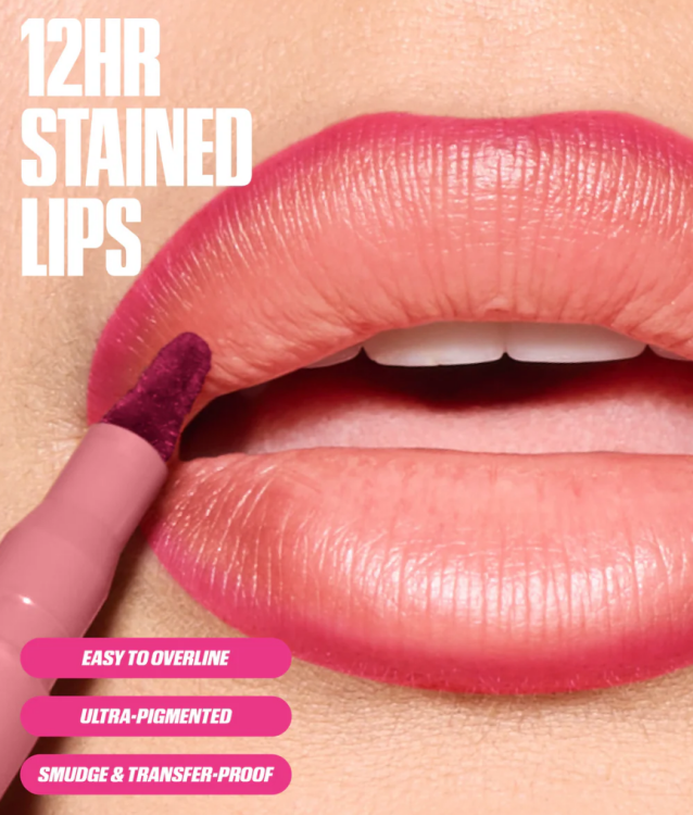 Huda Beauty, Makeout Sesh Lip Duo – Rosy Nudes