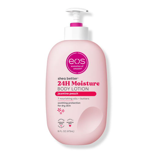Eos Shea Butter 24H Moisture Body Lotion Jasmine Peach