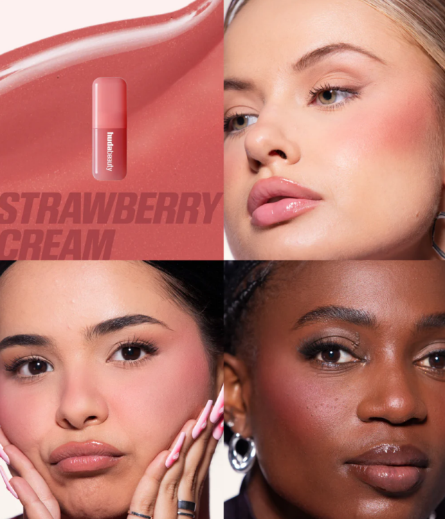 Huda beauty, Cheek & Lip Duo - Berries & Cream