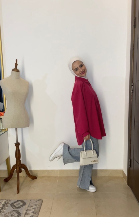 قميص صيفي فوشي