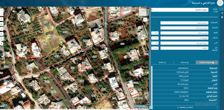 الفحيص الرهوة سكن ب مساحة 990م 