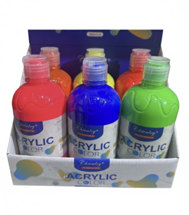 الوان أكريلك (ألوان أساسية )