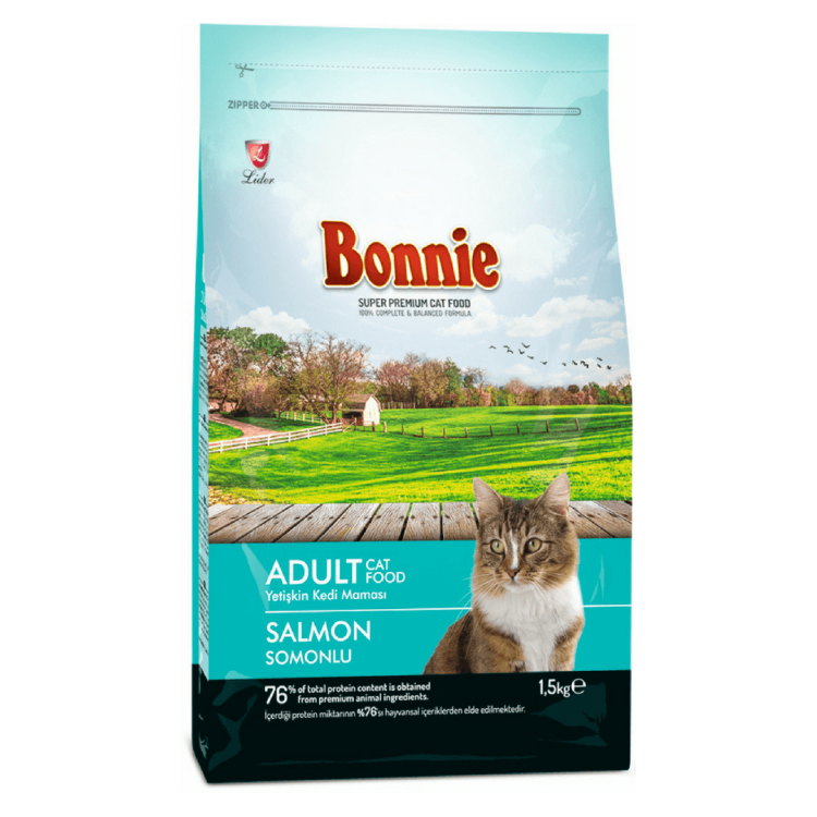Bonnie Adult Cat Food – Salmon 
