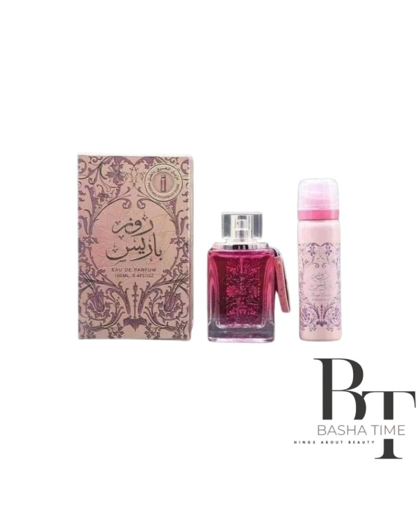  عطر روز باريس + مزيل عرق بنفس الرائحة للنساء