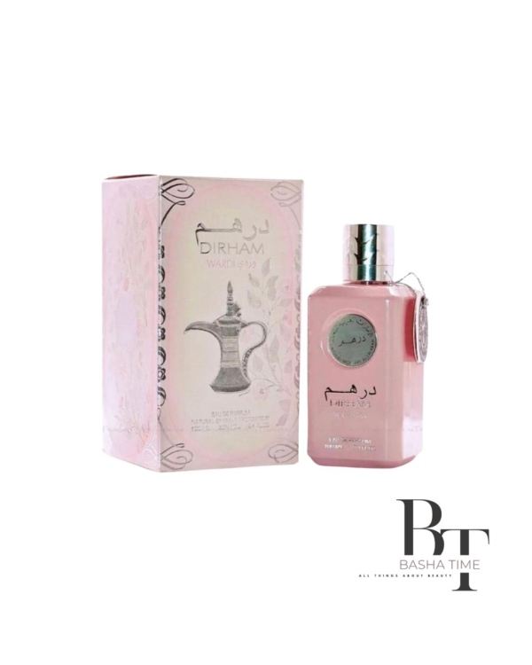 عطر درهم وردي للسيدات من ارض الزعفران
