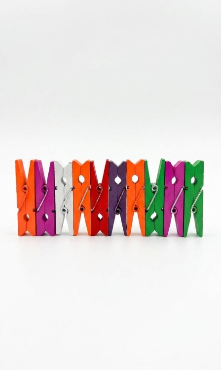 ملاقط ملونة 4.5CM