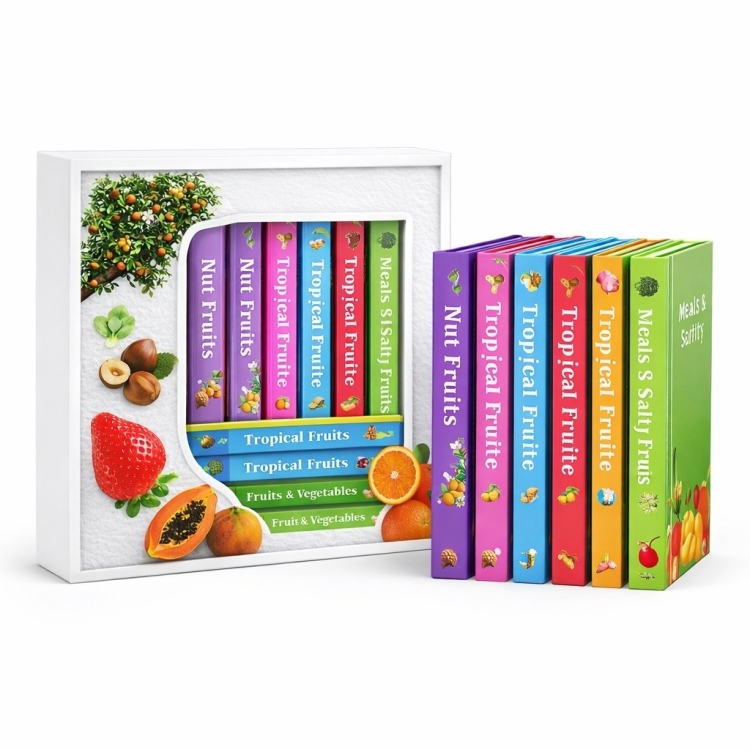 كتيب تعليم للأطفال عن الطعام