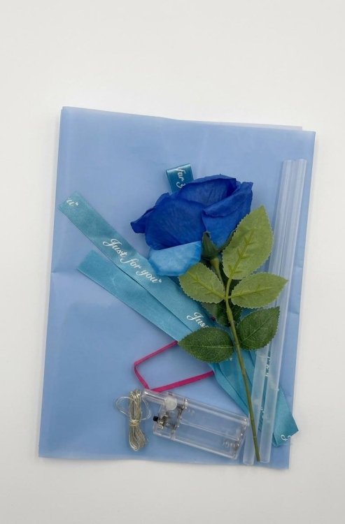 بالون زهور مع إضاءة LED