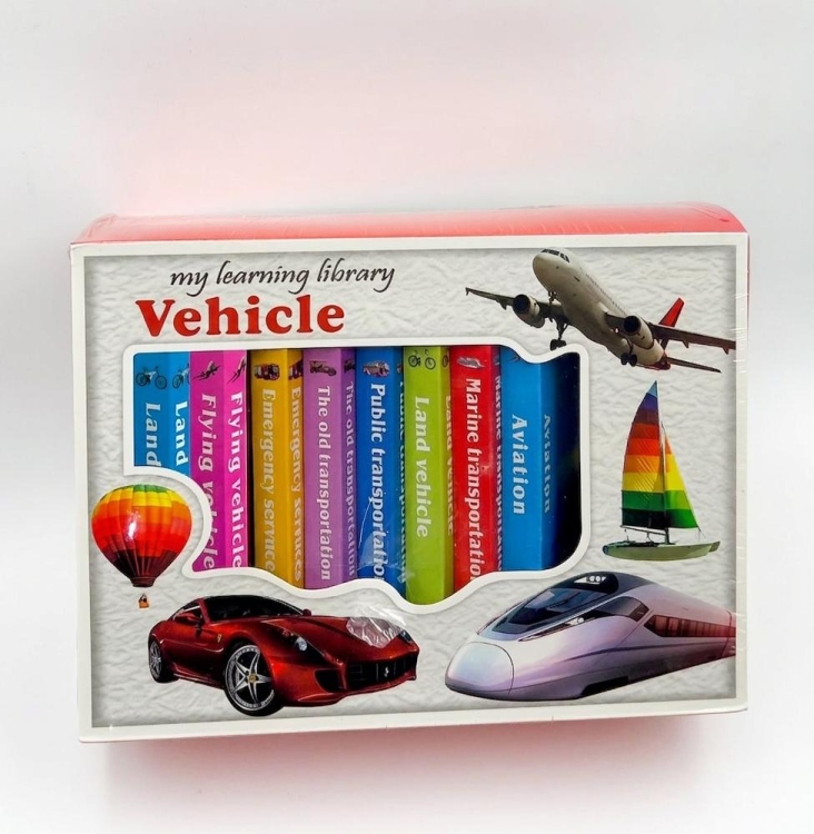 كتيب تعليم للأطفال عم المواصلات باللغة الانجليزية