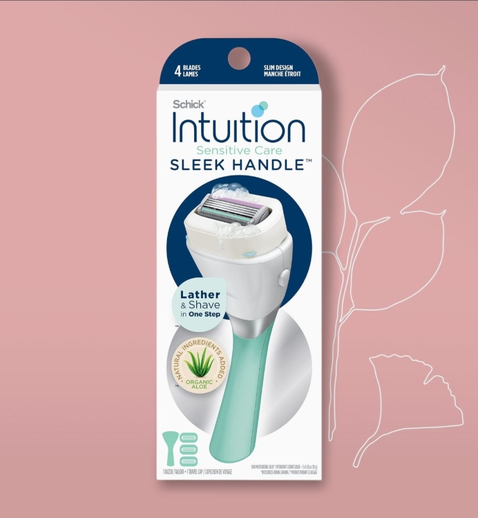 الشفرة الحنونه الاصدار الجديد Schick intuition 