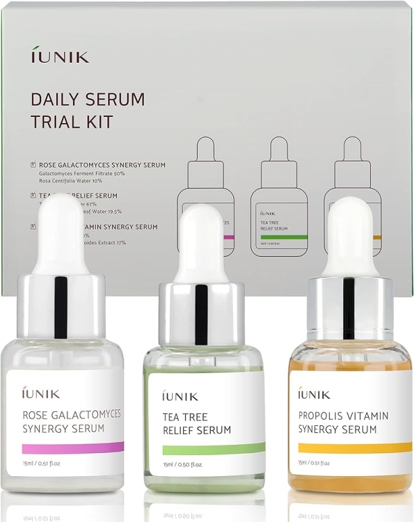 iUNIK - Daily Serum Trial Kit [Renewed - 3 pcs]