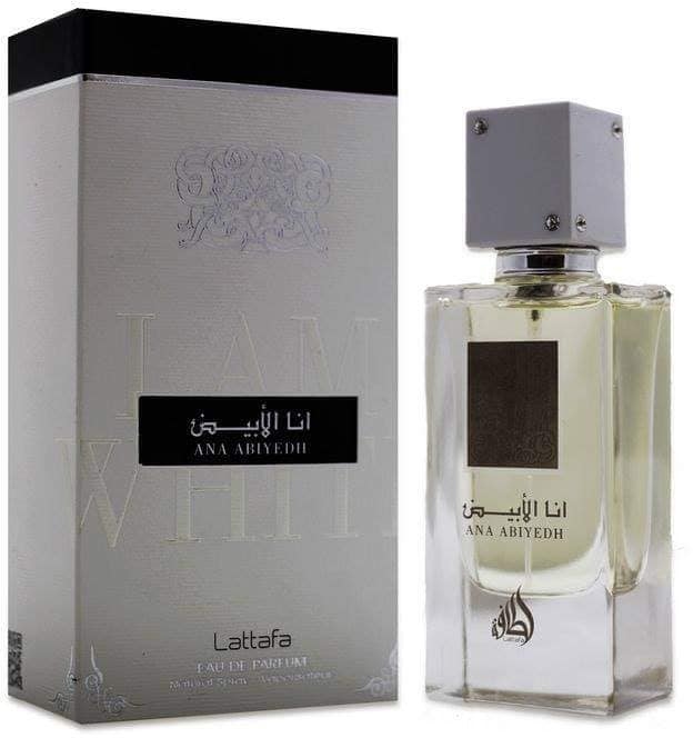 عطر انا الابيض للجنسين من لطافه حجم 60 مل