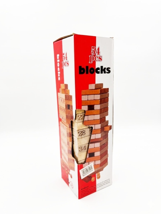 لعبة تحدي البرج الخشبي 