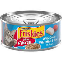 Friskies Filets with Ocean Whitefish & Tuna 156g