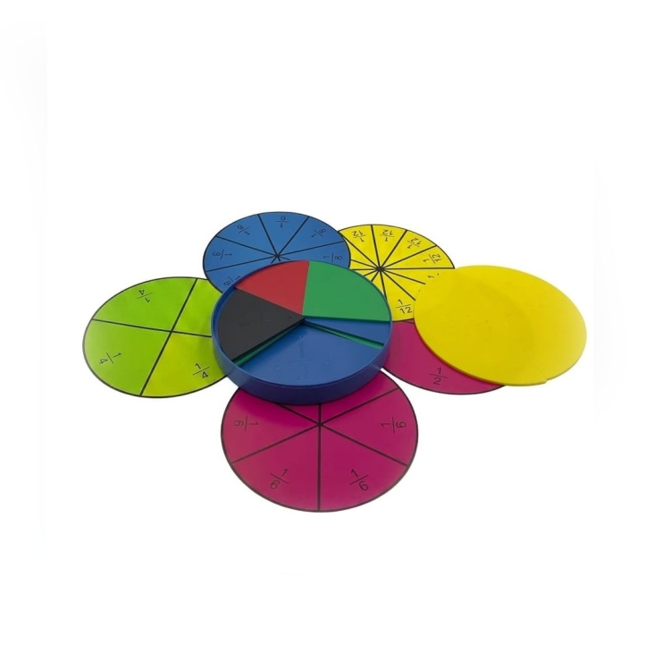 مجموعة تعليمية لتعلم الكسور