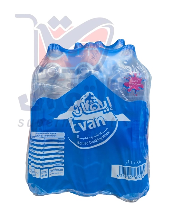ايفان مياه 1.5 لتر*6