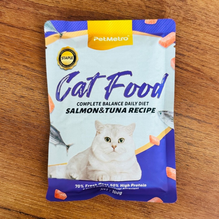 Pet Metro Cat Food - Salmon & Tuna Recipe