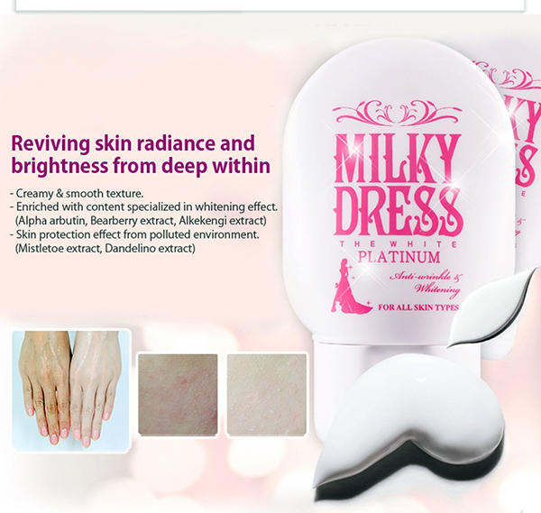 MILKYDRESS - White Virgin 65g