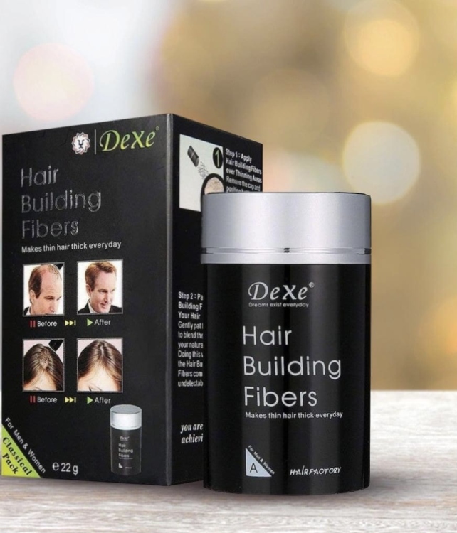 بودرة DEXE لتعبئة الفراغات في الشعر 