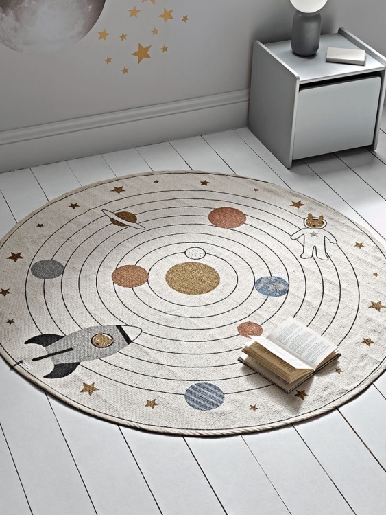 Customized space rugs 