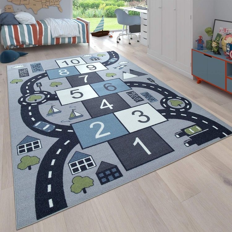 Customized hopscotch rugs 