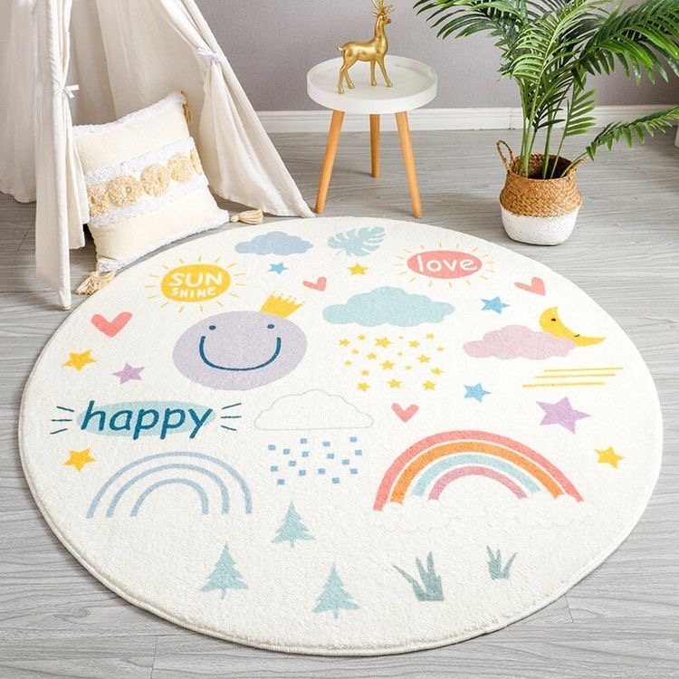 Customized rainbow rugs 
