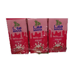 مها مطعمات حليب وفراولة 200مل