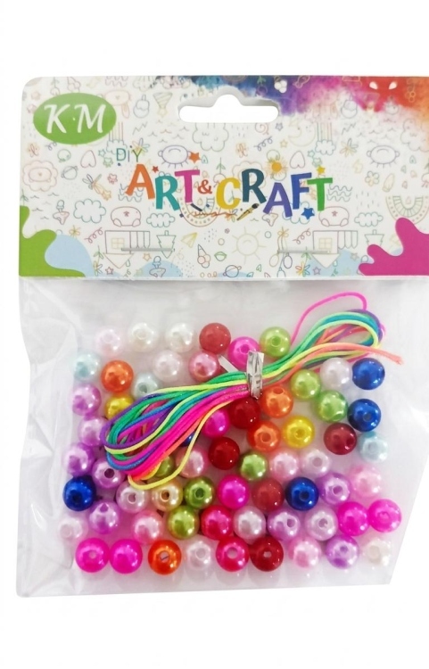 خرز بلمعة حجم وسط