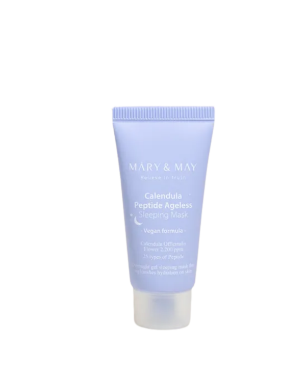 Mary&May, Calendula Peptide Ageless Sleeping Mask Mini