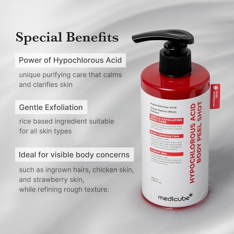medicube, Hypochlorous Acid Body Peel Shot