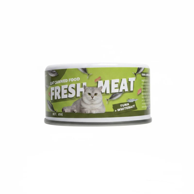 Cat Canned Food Fresh Meat - Tuna & Whitebait