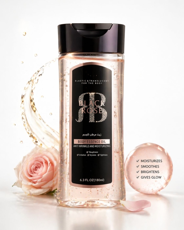 زيت مرطب للجسم من روز بيري 180 مل 