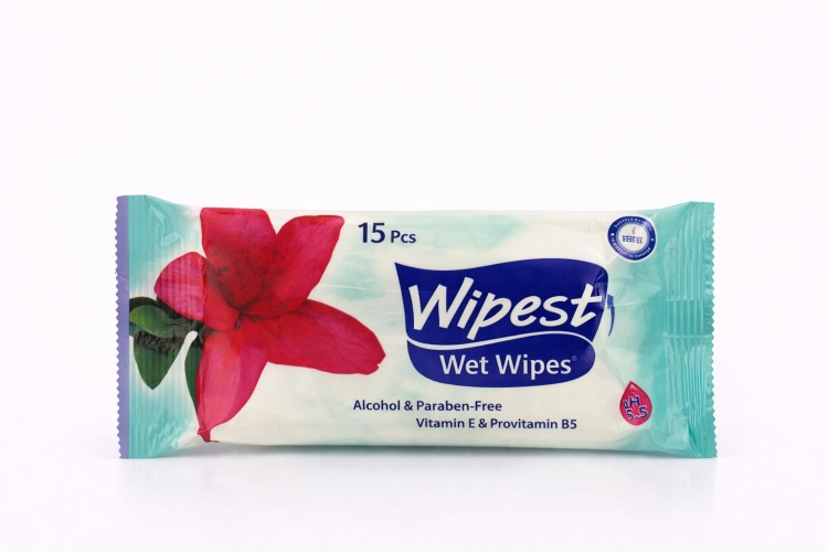 مناديل مبللة حجم صغير من وايبسيت 