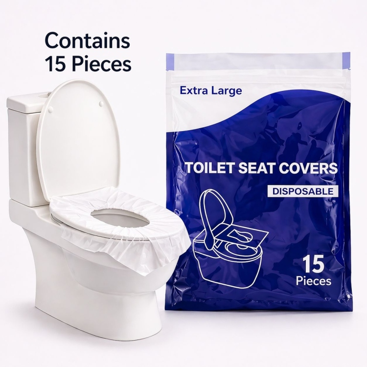 غطاء مقعد المرحاض استخدام مرة واحدة 