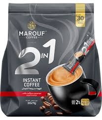 معروف2*1 قهوة سريعة اتحضير30مغلف