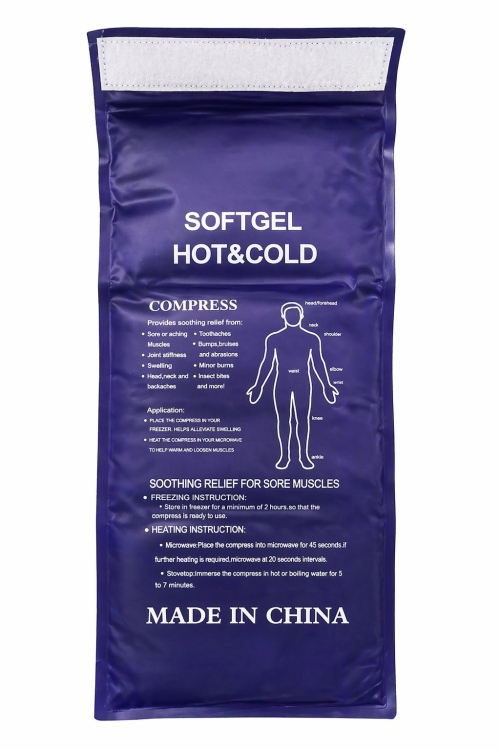 جل حراري مع رباط حجم كبير 