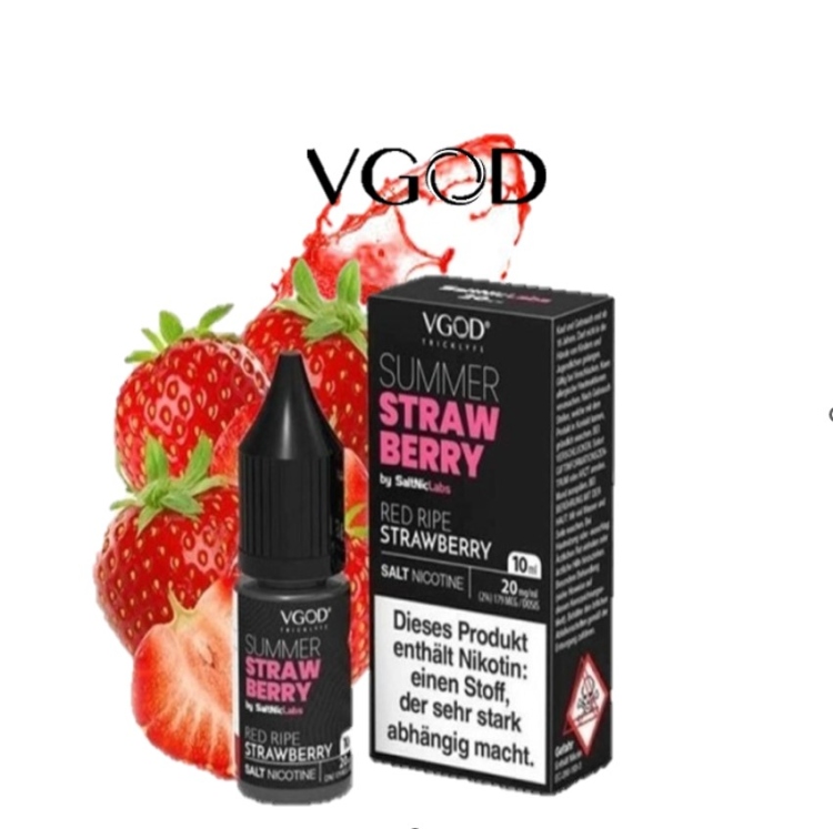VGod Summer Strawberry Saltnic 